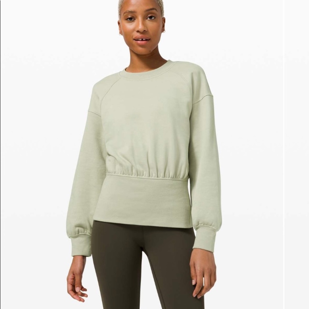 Lululemon Hugged Waist Cotton Pullover